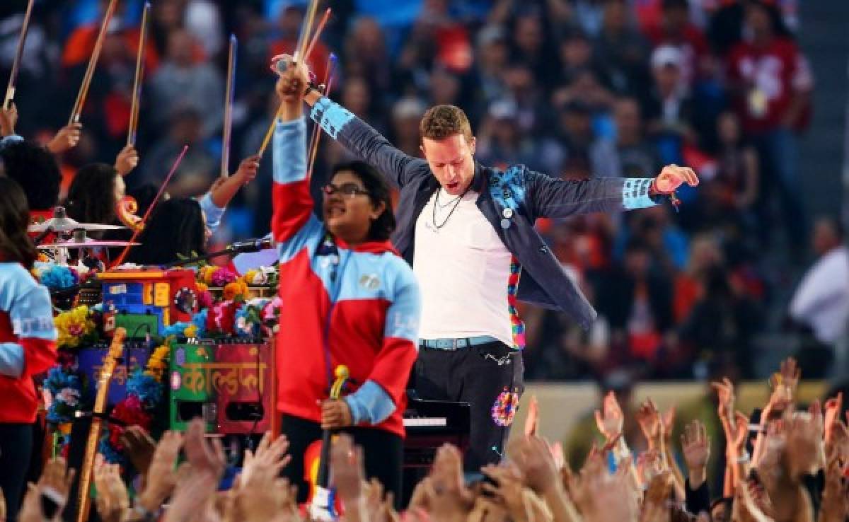 Coldplay se robó el 'show' junto a Beyoncé en el Super Bowl