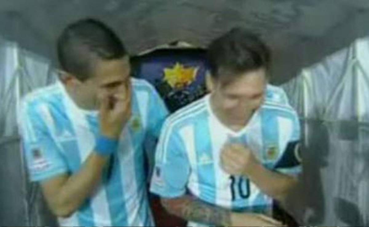 VIDEO: Prensa argentina polemiza por charla entre Messi y Di María