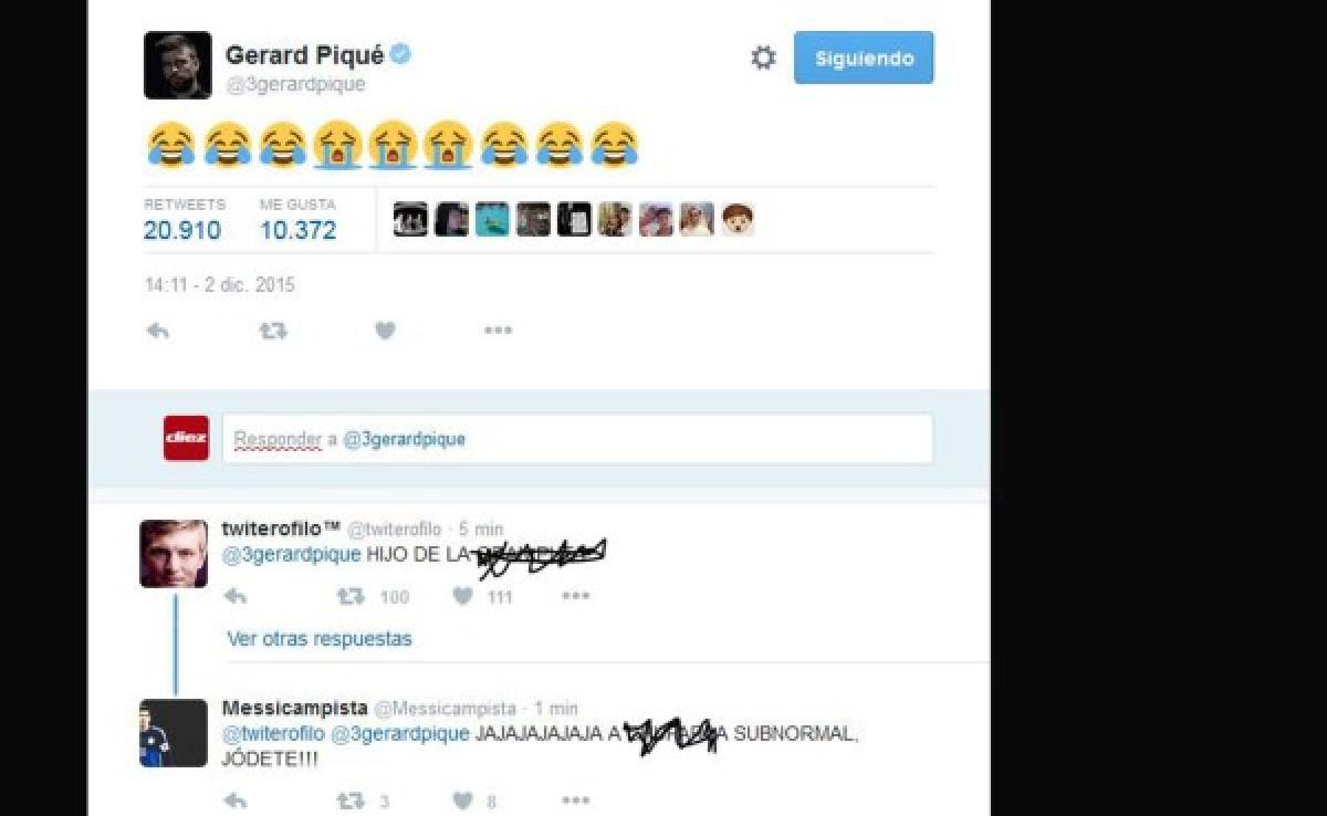 Gerard Piqué desata enorme polémica con el Real Madrid