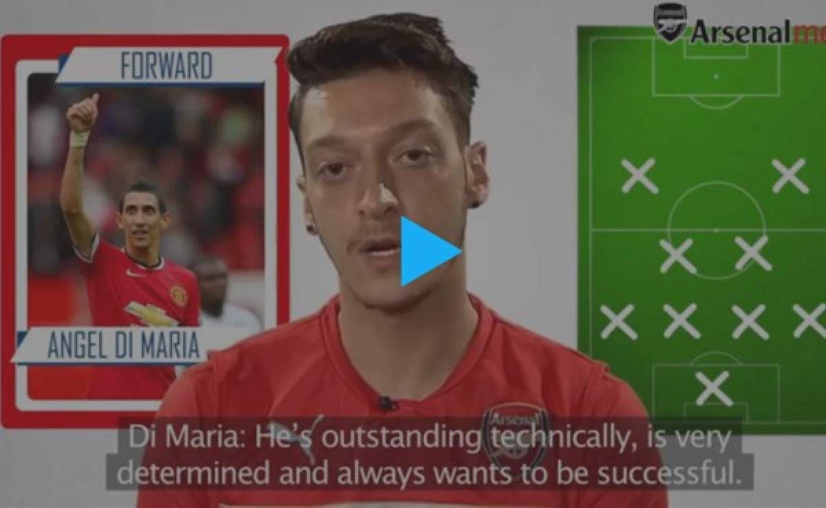 VIDEO: El 11 ideal de Mesut Ozil sin Messi