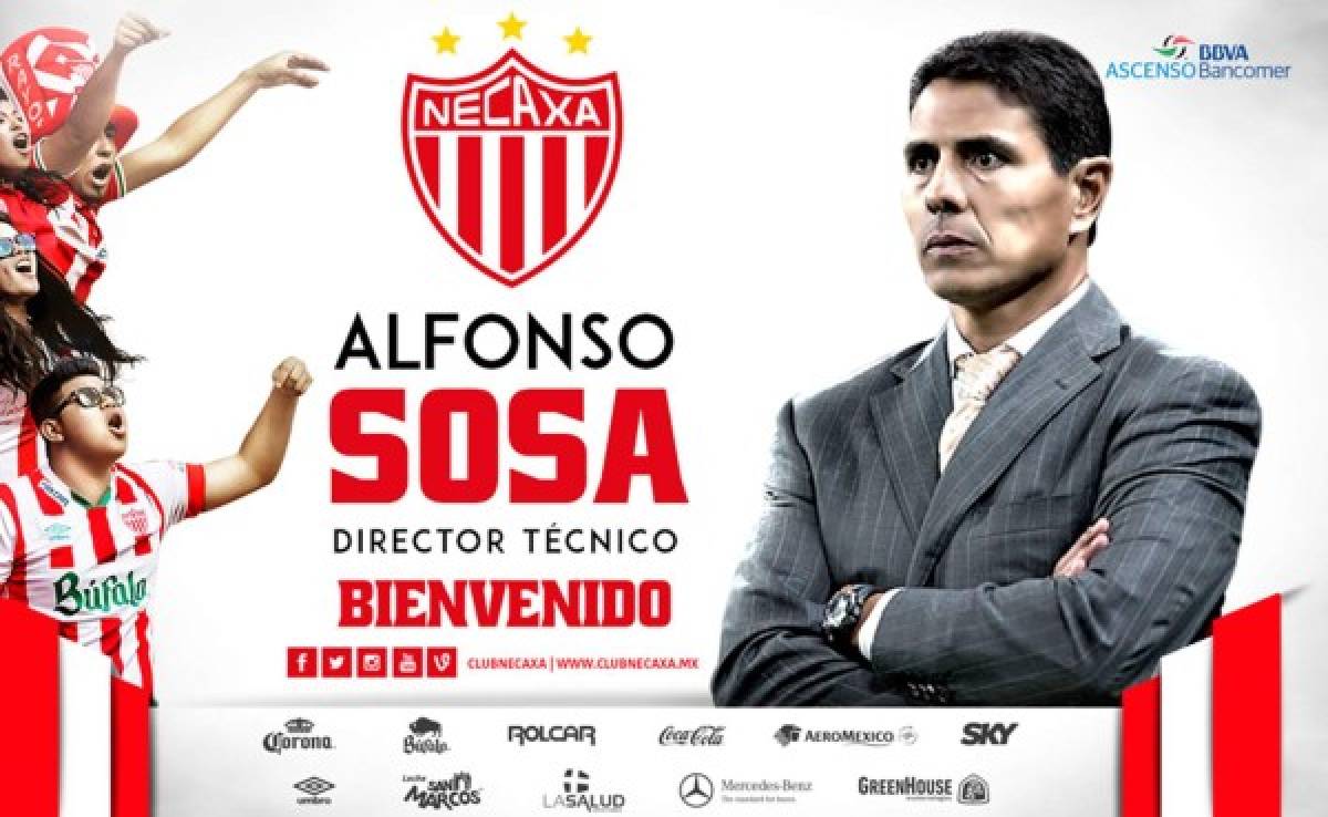 Alfonso Sosa, nuevo entrenador de Brayan Beckeles en Necaxa