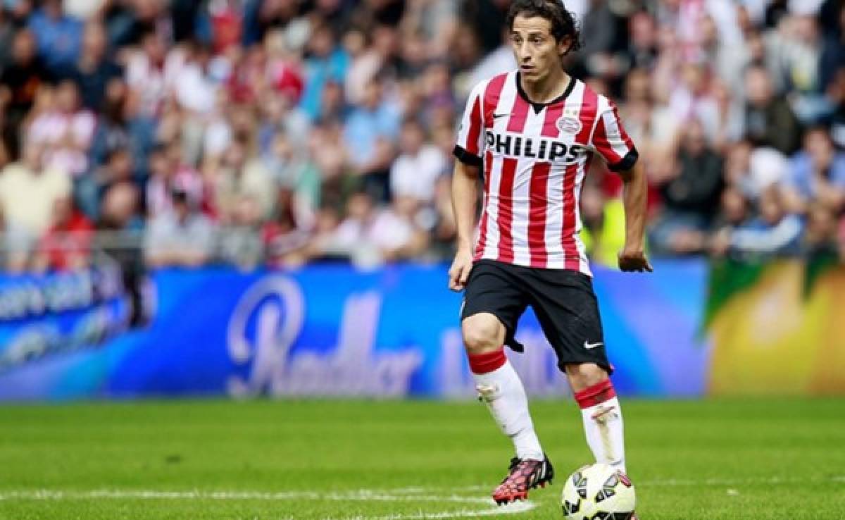 El Valencia vende al mexicano Andrés Guardado al PSV de Holanda
