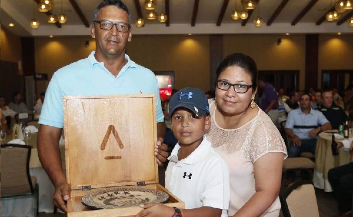Pequeño de 8 años gana en el ProAm previo al Honduras Open