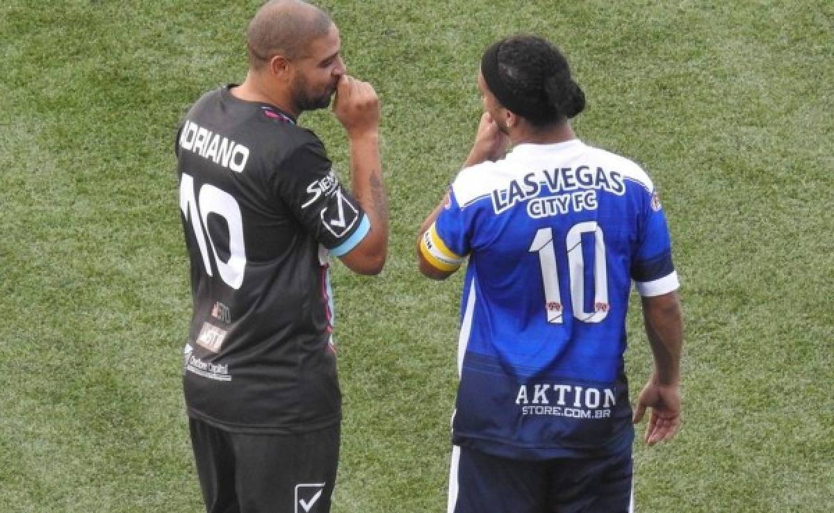 Miami United de Rambo y Adriano derrota al Vegas City de Ronaldinho en amistoso