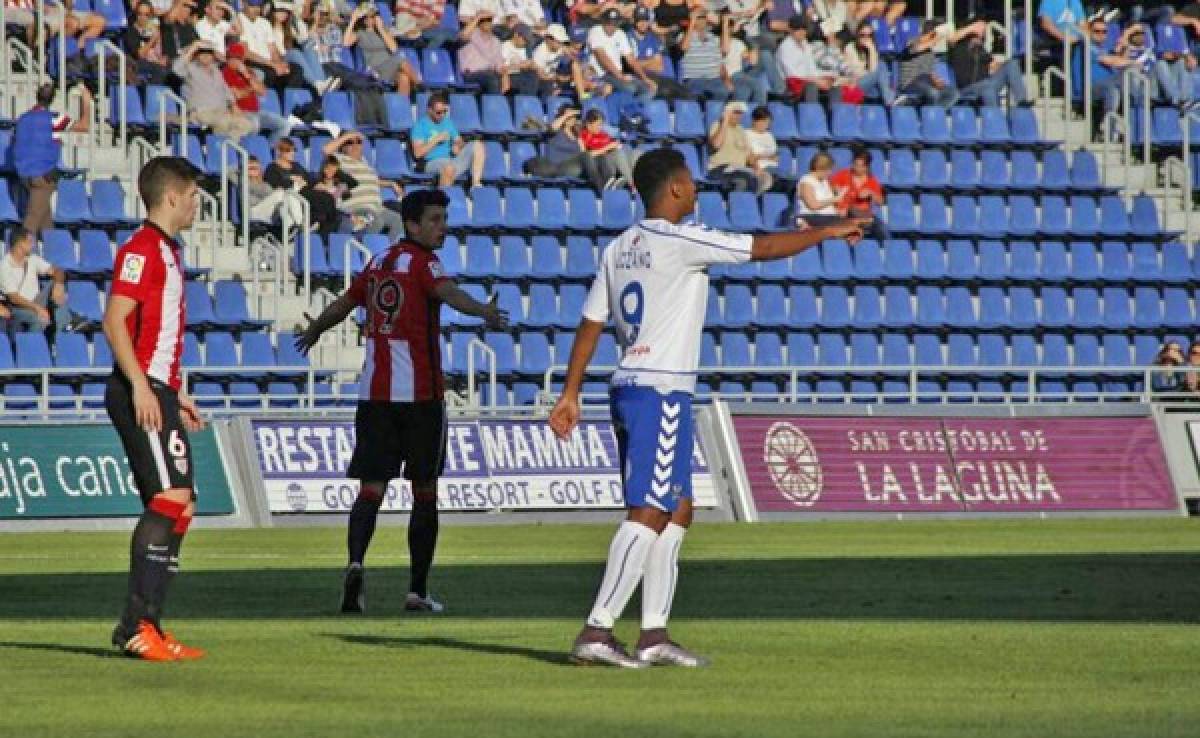 Anthony Lozano vuelve a marcar para el Tenerife en España