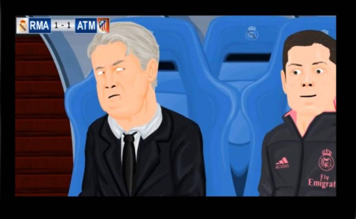 VIDEO: La traviesa y provocadora parodia del clásico Real Madrid-Atlético