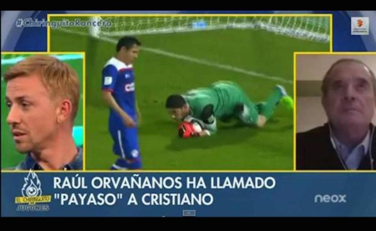 VIDEO: Raúl Orvañanos y Guti discutieron en vivo por Cristiano Ronaldo
