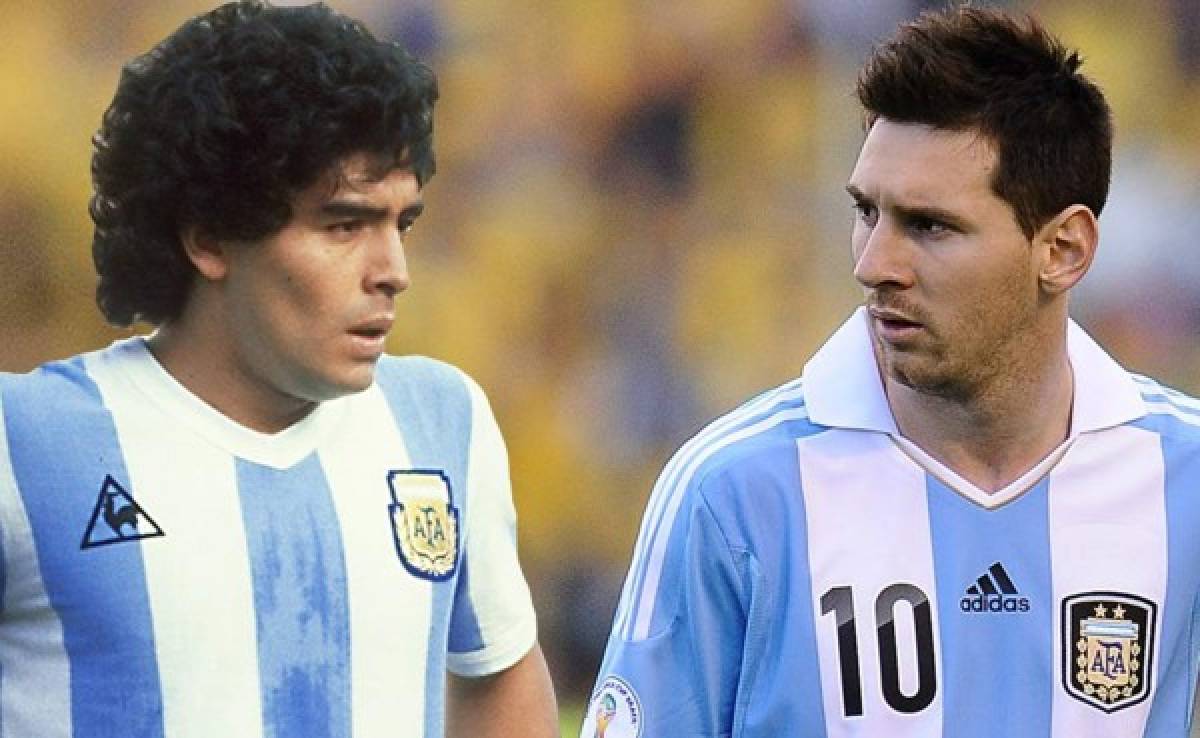 Razones por las que no puedes comparar a Messi con Maradona