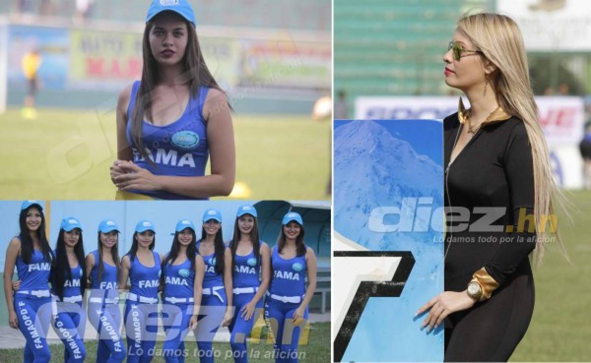Las chicas más bonitas en los estadios de Honduras en la fecha 11