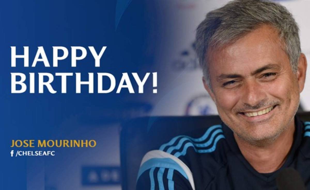 José Mourinho celebra su cumpleaños 52