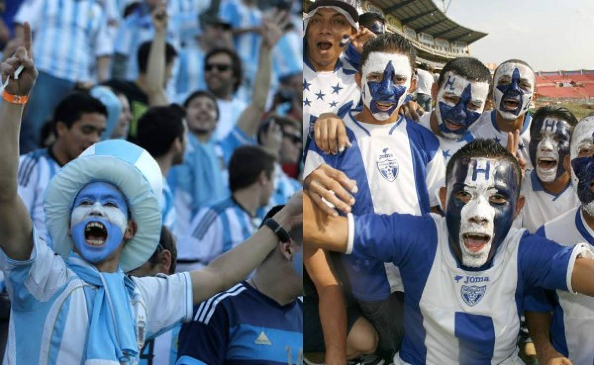 El 'caliche' futbolero del amistoso Argentina-Honduras