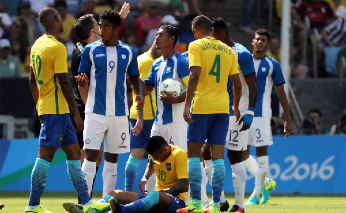 Los 10 pecados capitales que cometió Honduras ante Brasil