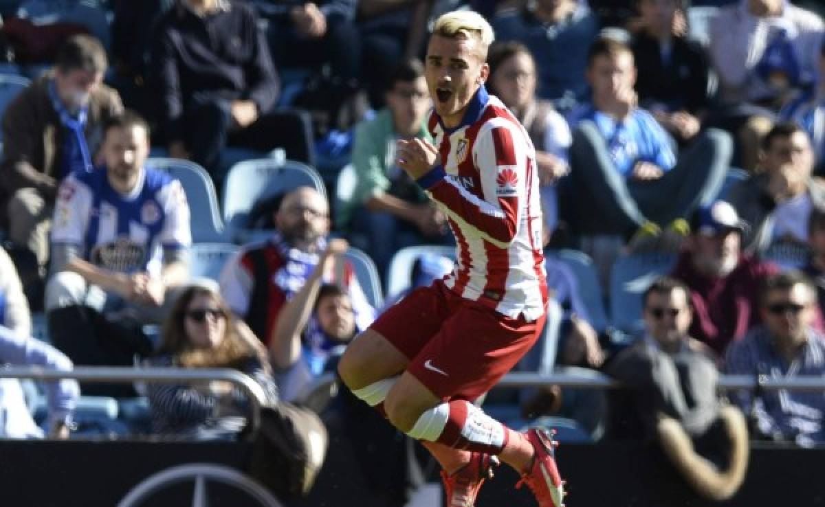 Con Griezmann vestido de figura, Atlético de Madrid derrotó al Deportivo La Coruña