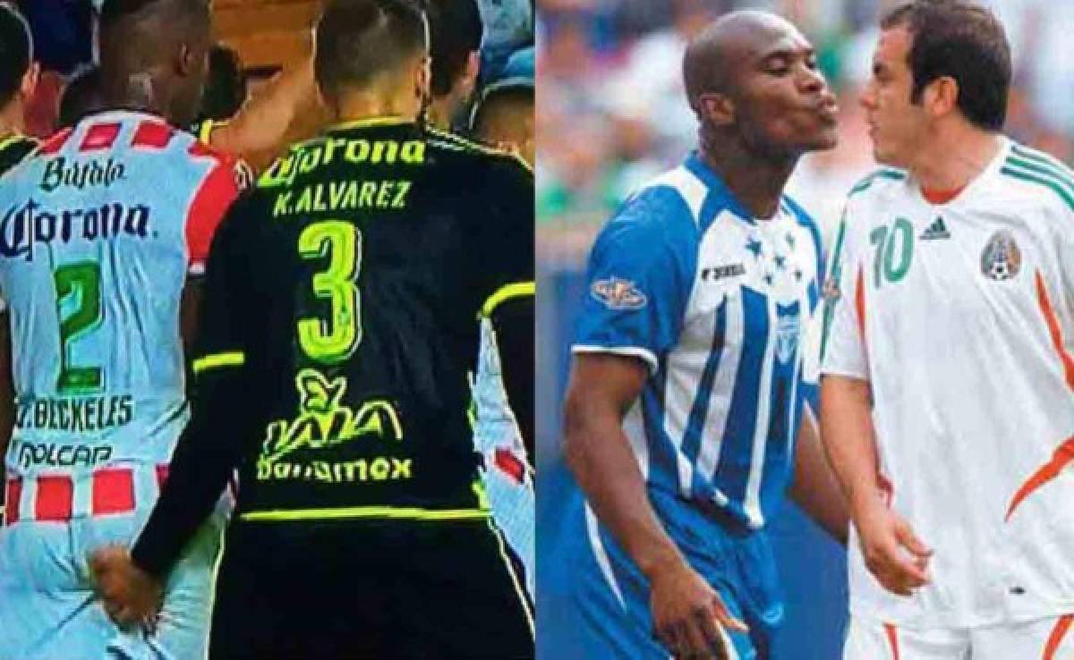 Provocaciones en las que se han estado envuelto jugadores hondureños