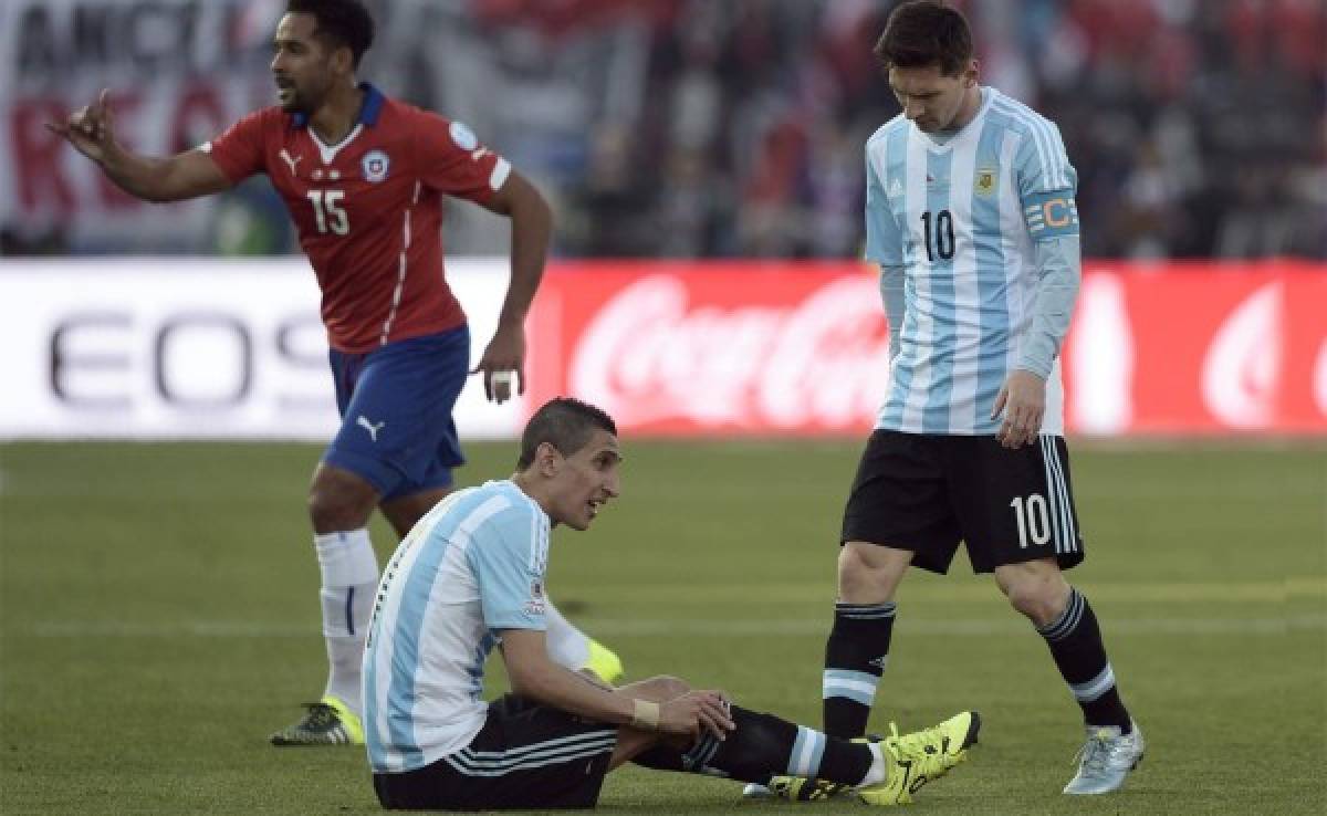 VIDEO: Así se lesionó Di María en la final de Copa América