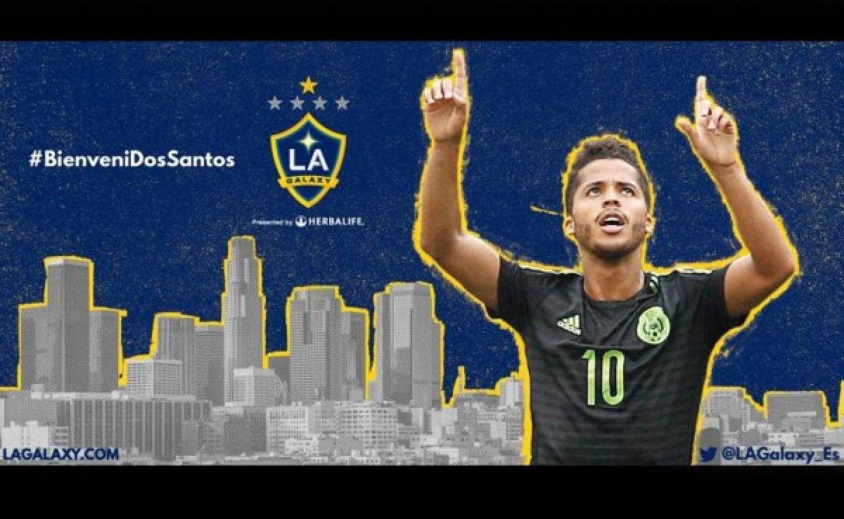 El Galaxy de Los Ángeles anuncia fichaje de Giovani Dos Santos