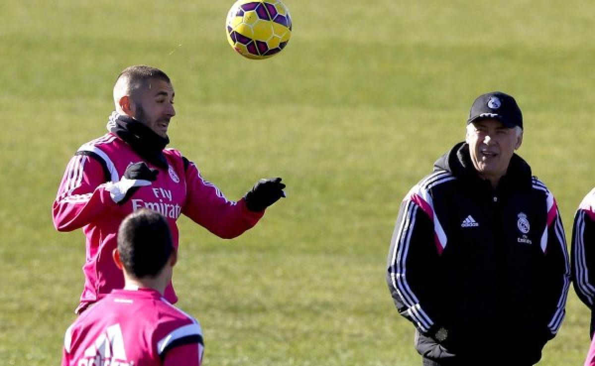 Benzema regresa al grupo y Ancelotti busca sustituto de Cristiano