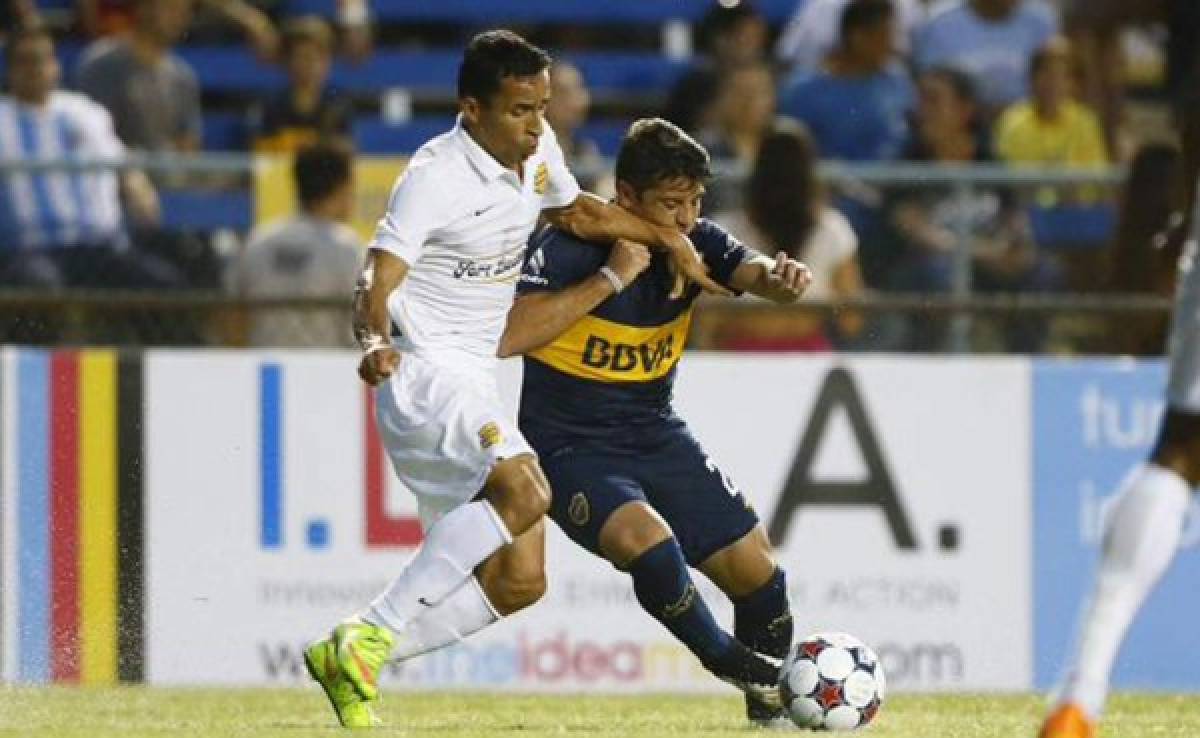 Strikers de Iván Guerrero perdió en amistoso contra el Boca argentino