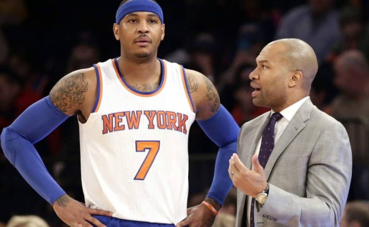 Los Knicks de New York despiden al entrenador Derek Fisher