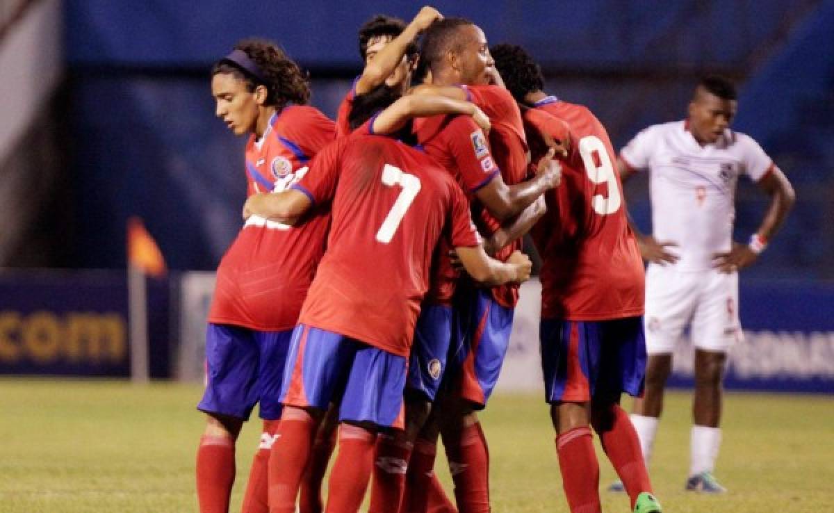 Costa Rica derrota a Panamá y se pone a un triunfo del Mundial Sub-17