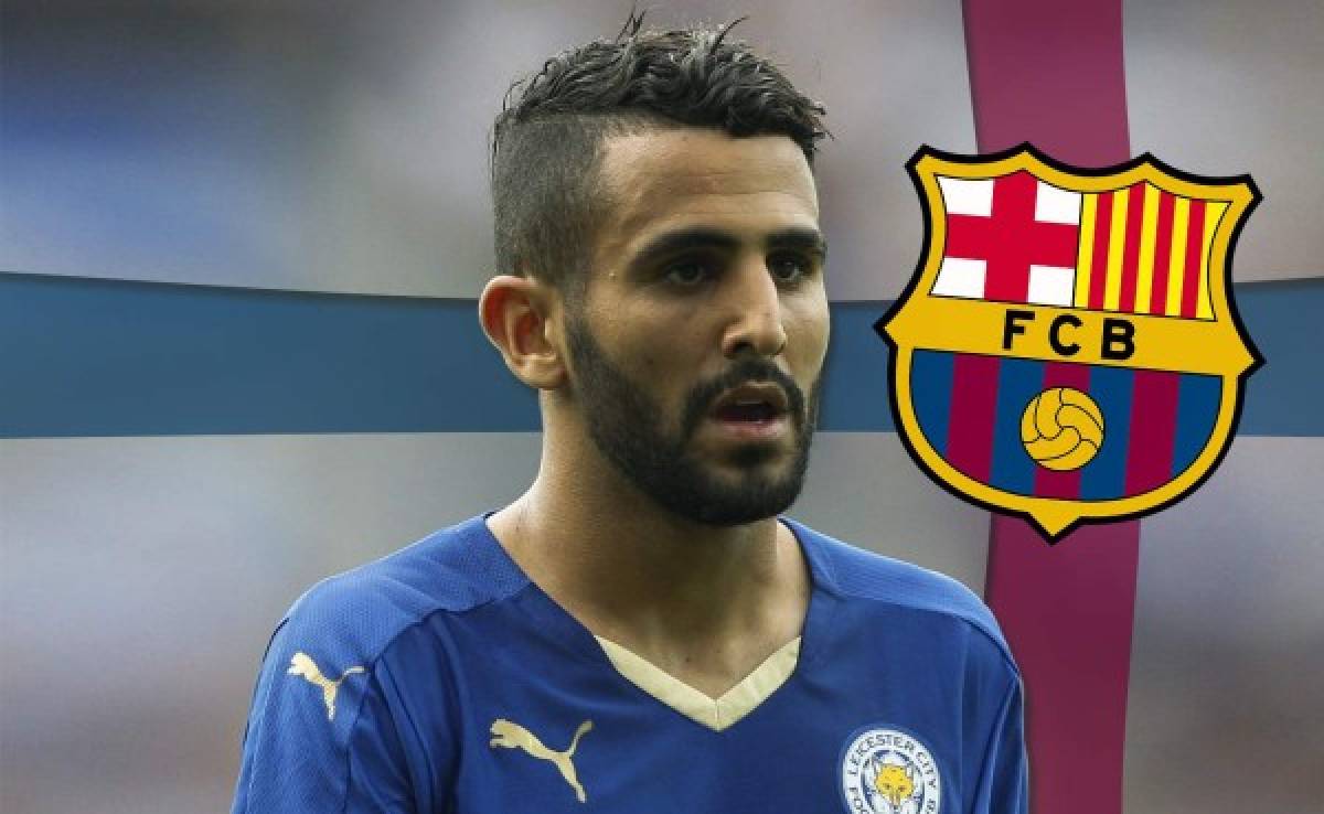 Daily Mirror: Leicester le abre las puertas al Barcelona por Riyad Mahrez