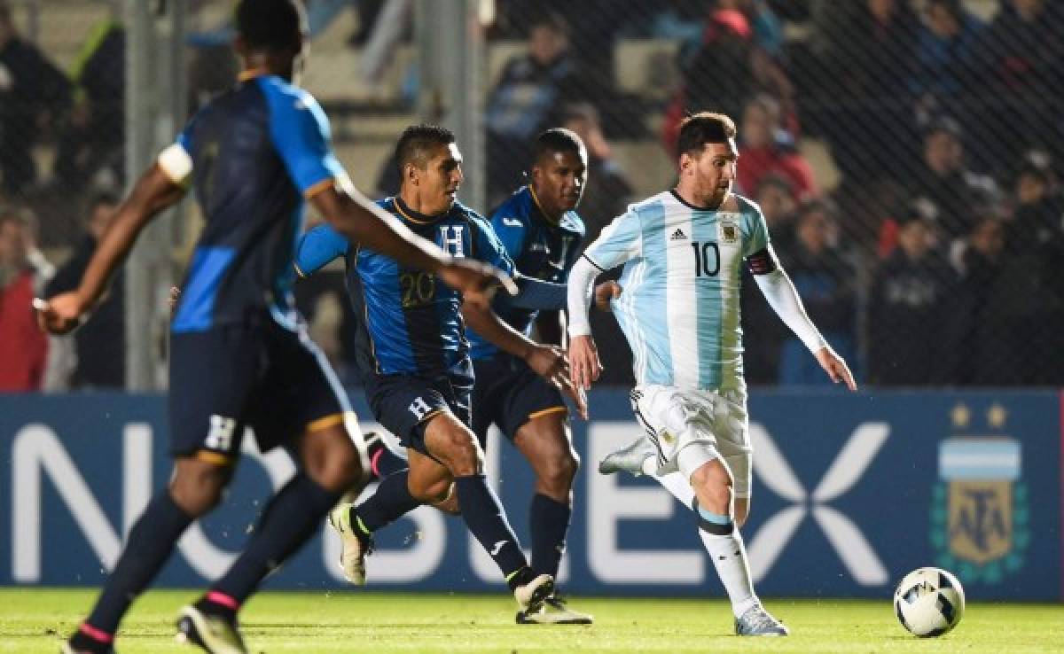 Honduras no se achicó ni tembló en San Juan; Argentina sufre por Messi