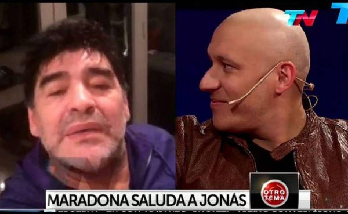 Maradona pedirá al Papa Francisco que rece por Jonás Gutiérrez