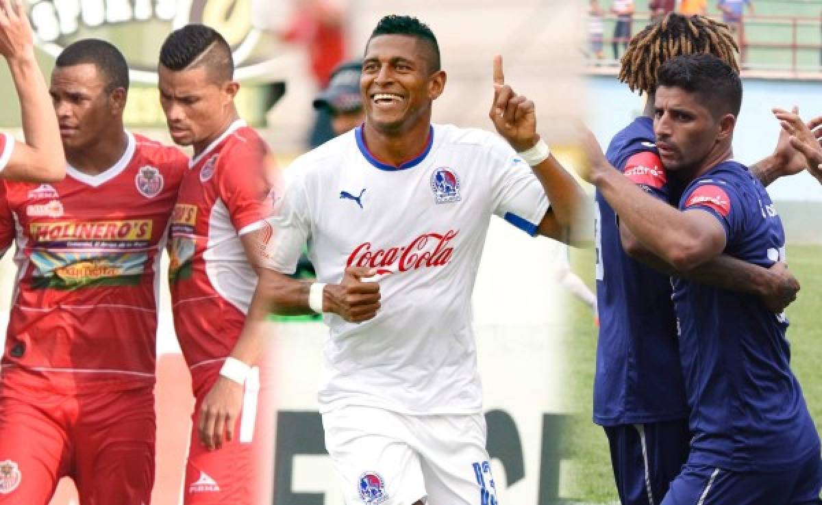 Olimpia, Real Sociedad y Motagua luchan por ser el mejor de la temporada 2015/2016
