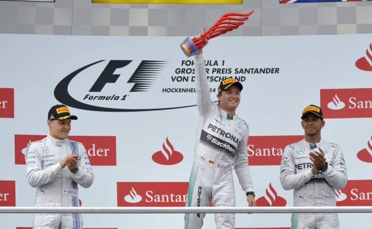 Nico Rosberg gana el GP de Alemania y amplía su liderato