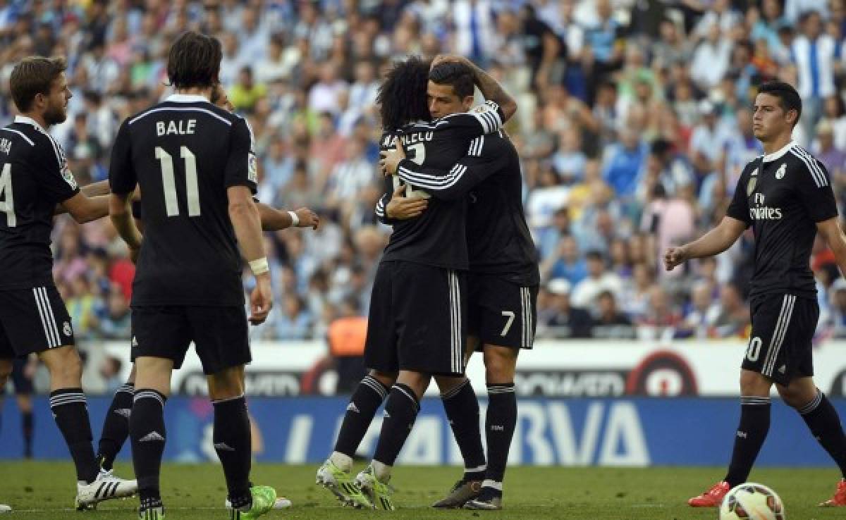 Triplete de Cristiano en goleada estéril de Real Madrid a Espanyol