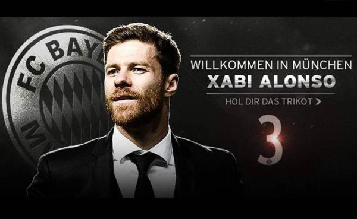 Bayern de Múnich confirma el fichaje de Xabi Alonso por dos años