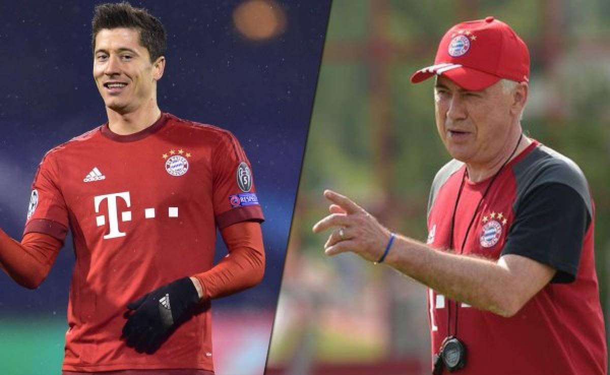 Ancelotti: 'El Bayern Múnich no venderá a Lewandowski al Real Madrid'