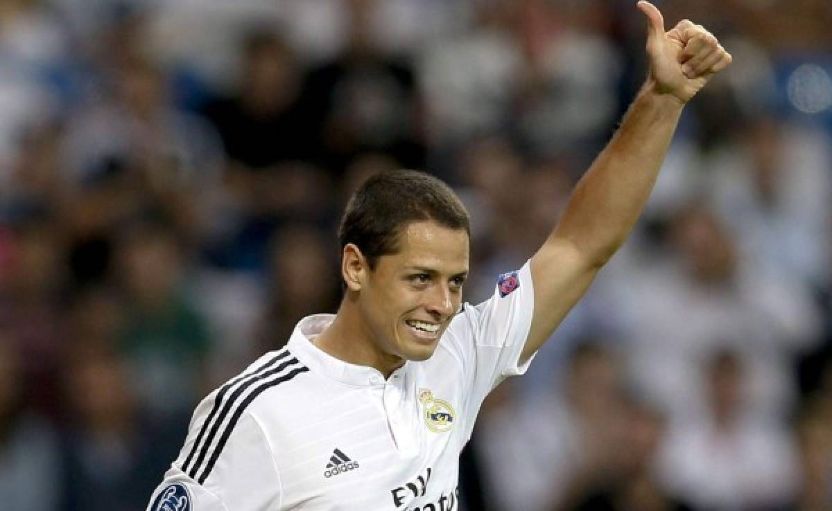 Chicharito Hernández: 'Vine a dar goles al Real Madrid'