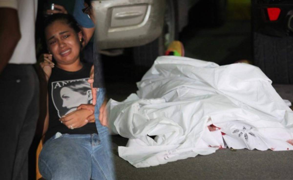 Desgarradoras imágenes en la escena del crimen donde asesinaron a Arnold Peralta