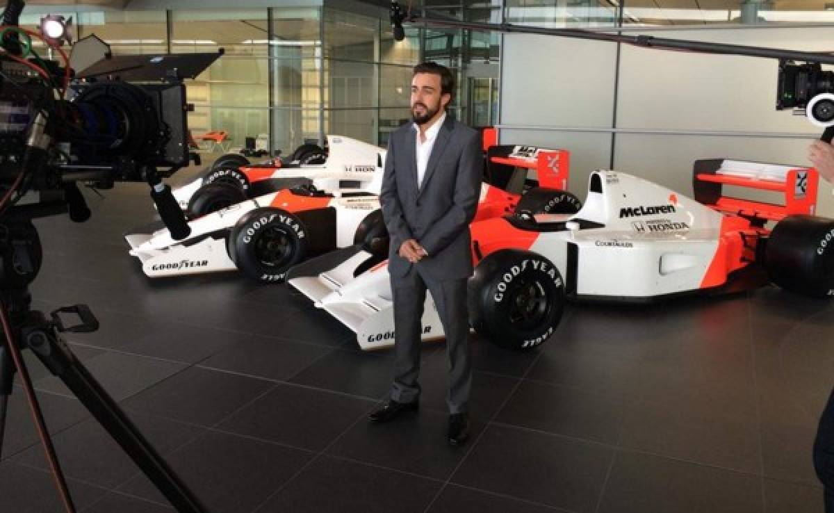 El piloto español Fernando Alonso vuelve a McLaren