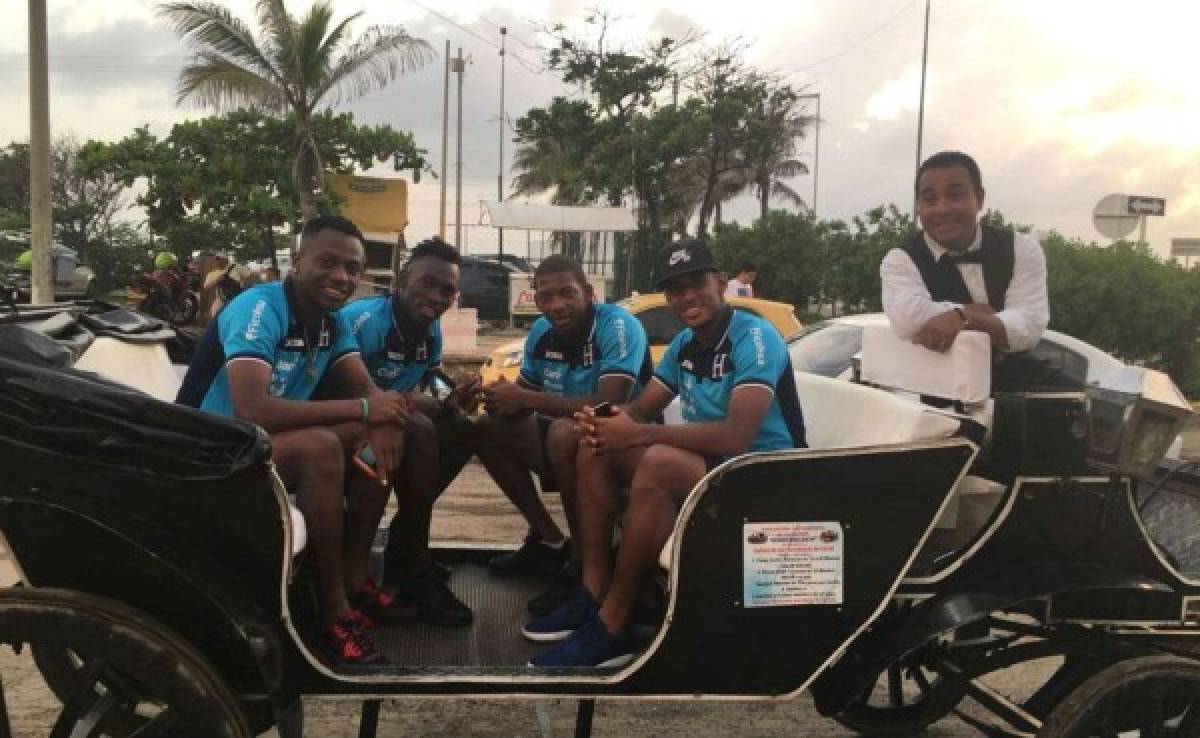 Jugadores de la Sub-23 de Honduras conocen Cartagena de Indias