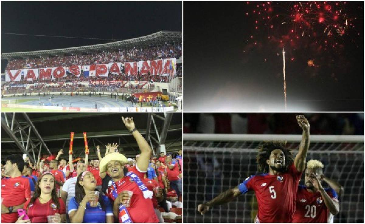 ¡Locura en Panamá! Así festejaron su primer pase a un mundial