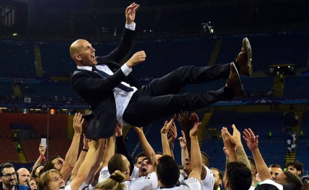 Zidane: 'El Real Madrid me ha hecho más grande en todo'
