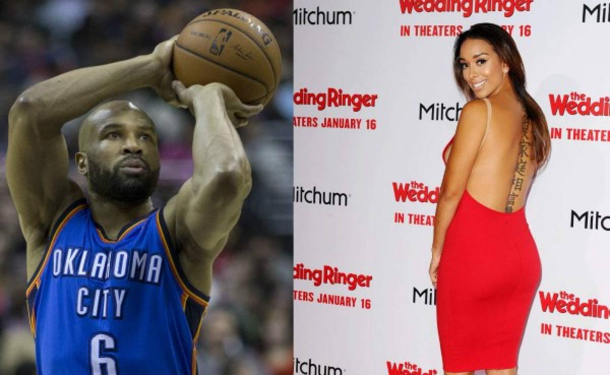 Derek Fisher se va a los golpes por su pareja Gloria Govan