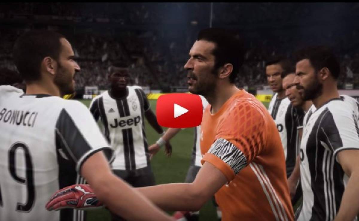 Así hacen la cara de jugadores de Juventus para FIFA 17