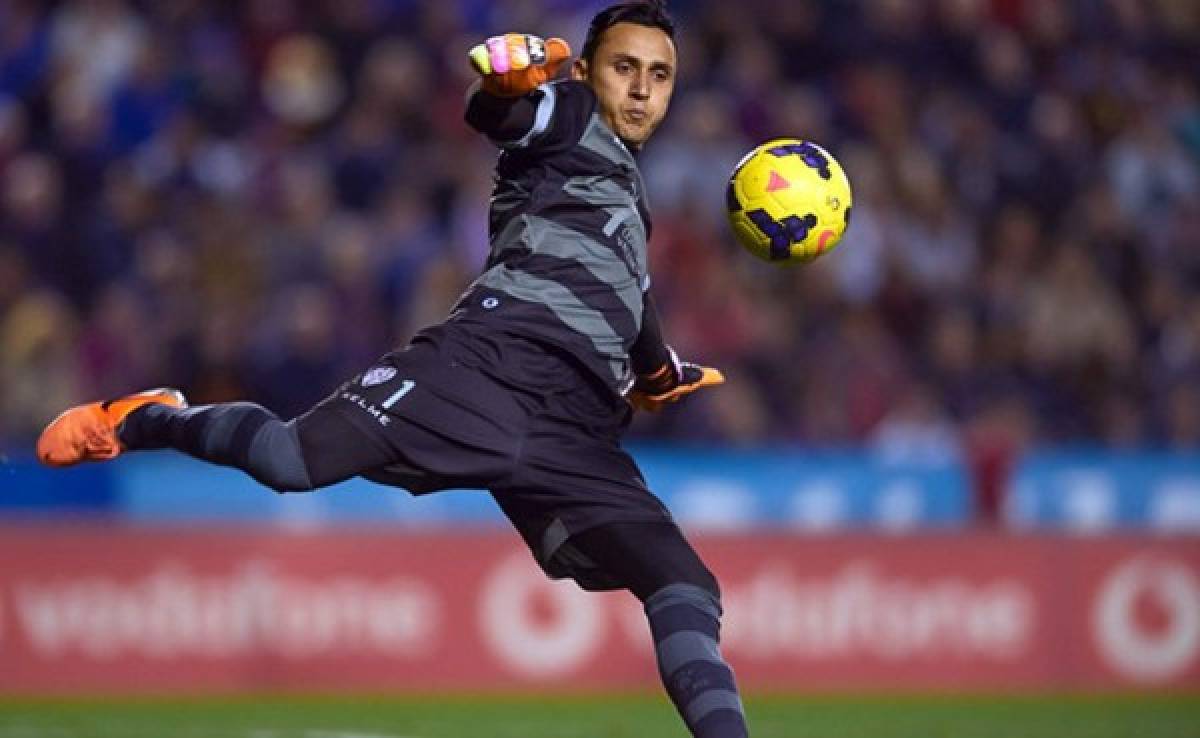 Keylor Navas, mejor jugador de marzo en la Liga de España