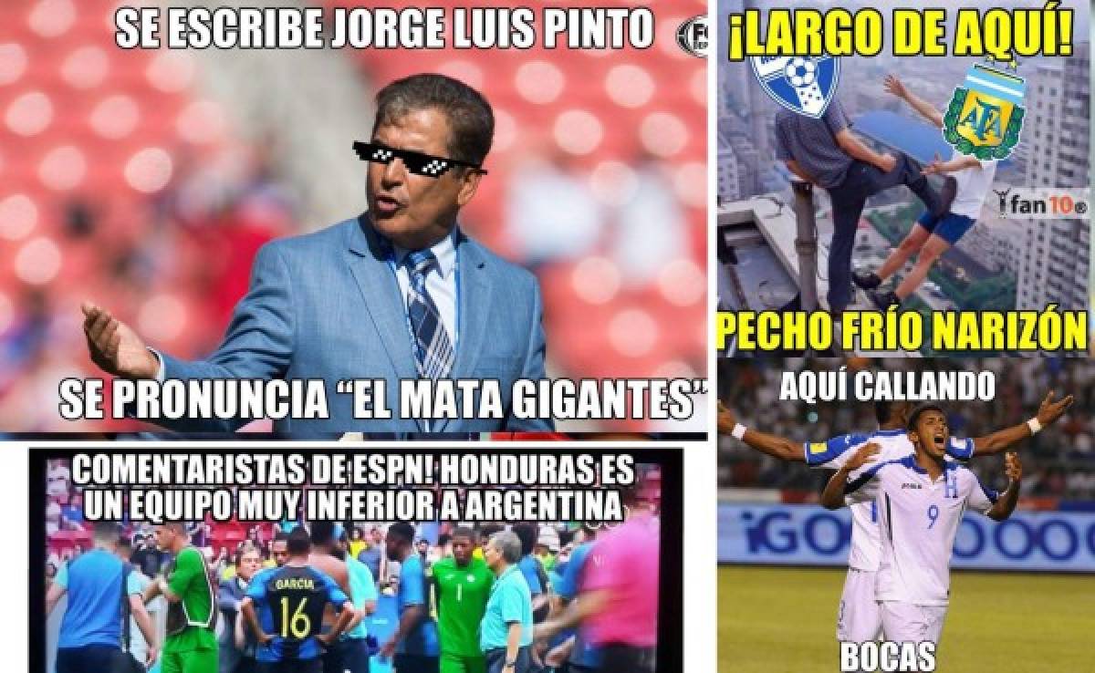 ¡Los imperdibles memes sobre Honduras por eliminación de Argentina!