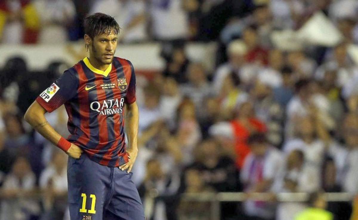 Neymar, cuatro semanas de baja por una lesión
