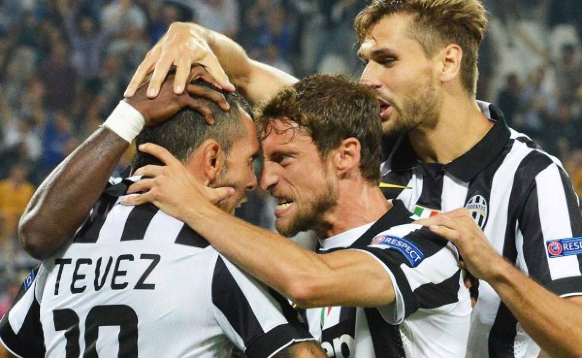 Con doblete de Carlos Tévez, Juventus triunfa ante el Malmö sueco