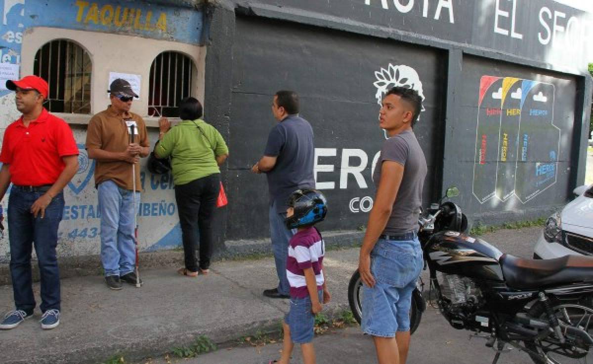 Se habilitan taquillas del estadio ceibeño para el Vida-Honduras Progreso