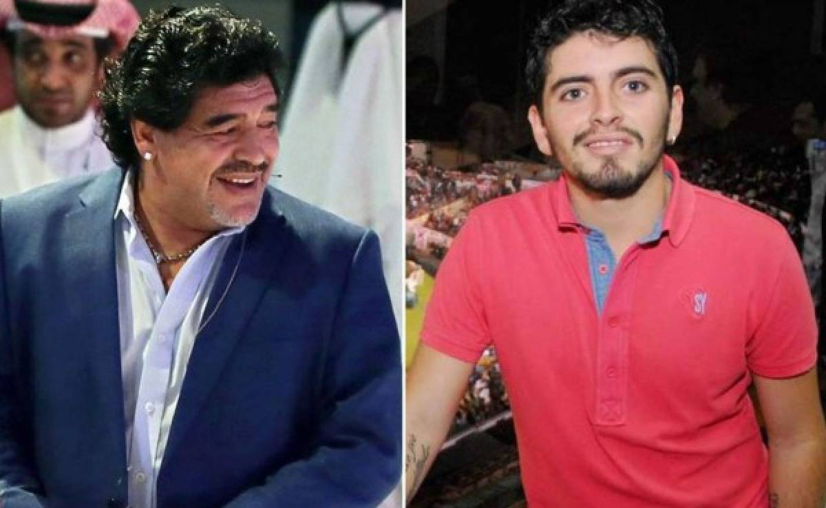 Diego Maradona se reencuentra con el hijo que había negado