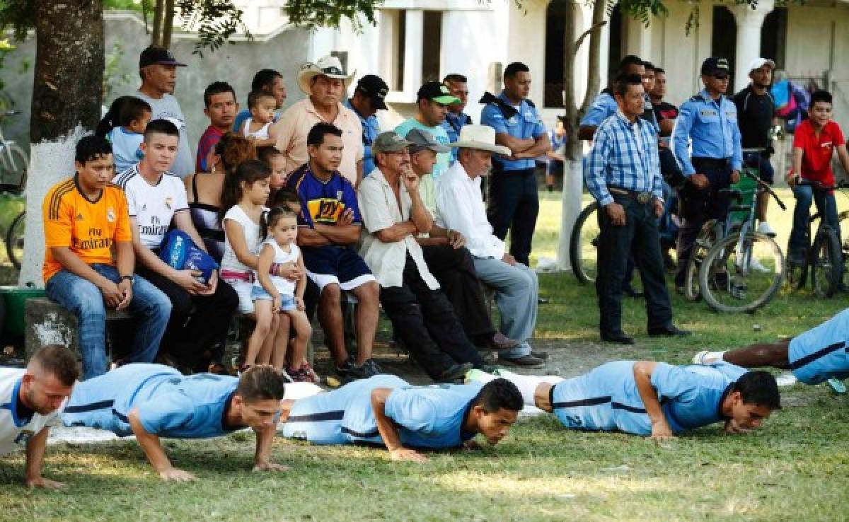 El Honduras Progreso buscó oxígeno en la comunidad de Agua Blanca Sur