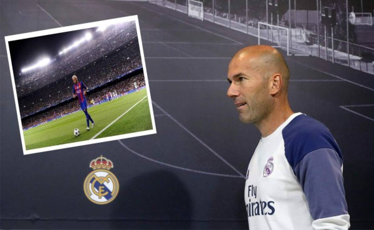 Zidane defiende los malabarismos de Neymar: 'No es una provocación'