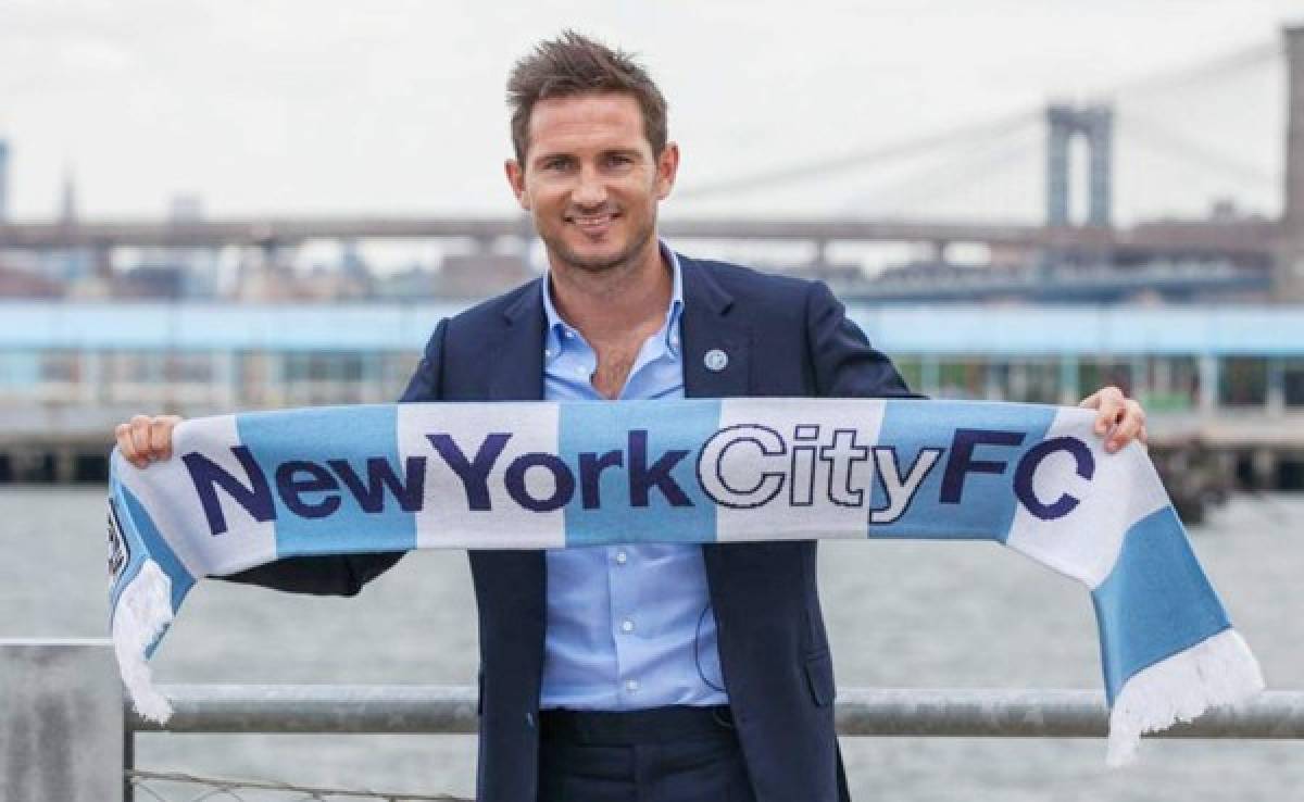 Frank Lampard es presentado como nuevo fichaje del New York City