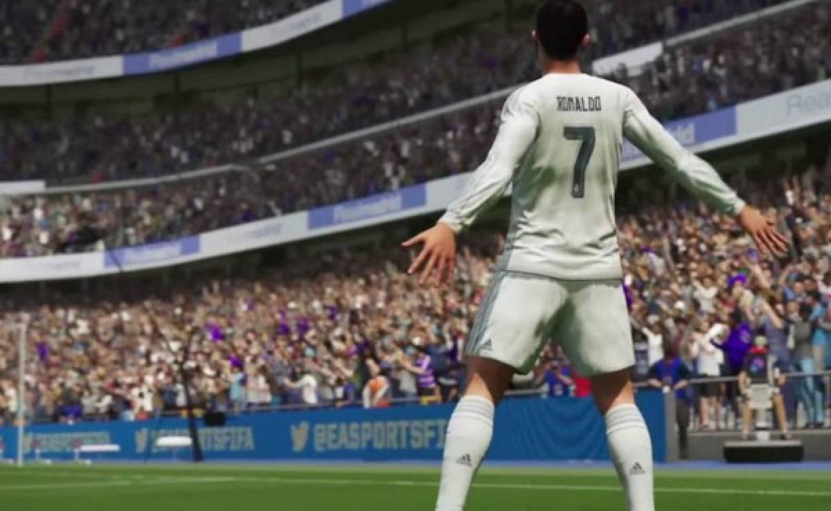 La evolución de Cristiano Ronaldo en el videojuego FIFA